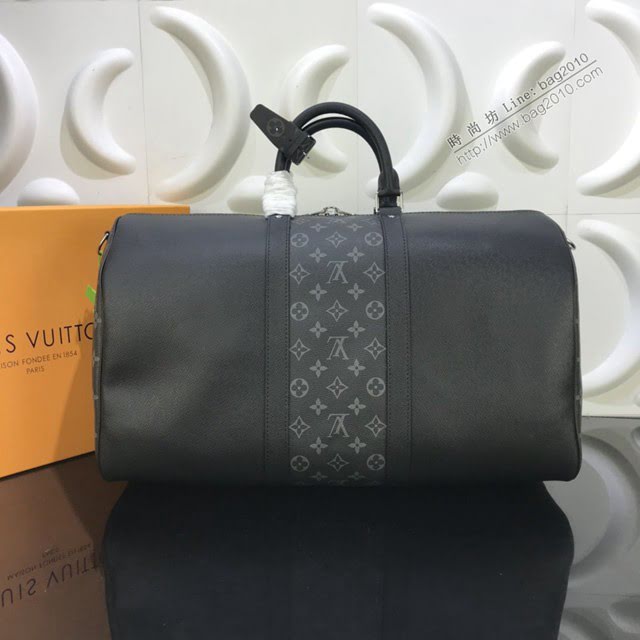 LV包包 LV新款旅行包 M53764 Keepall 50 Bandoulière旅行袋 LV男士旅行袋  ydh3735